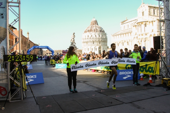 Pisa Marathon 181216 arrivo Nasef