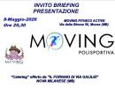 BRIEFING POLISPORTIVA MOVING. 8 MAGGIO 2026
